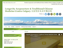 Tablet Screenshot of longevitytcm.com